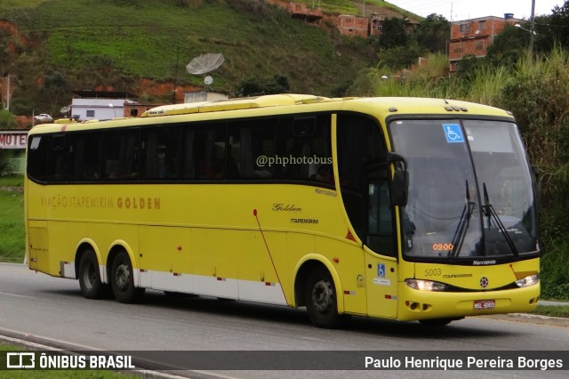 Viação Itapemirim 5003 na cidade de Barra do Piraí, Rio de Janeiro, Brasil, por Paulo Henrique Pereira Borges. Número da foto: #11195427.