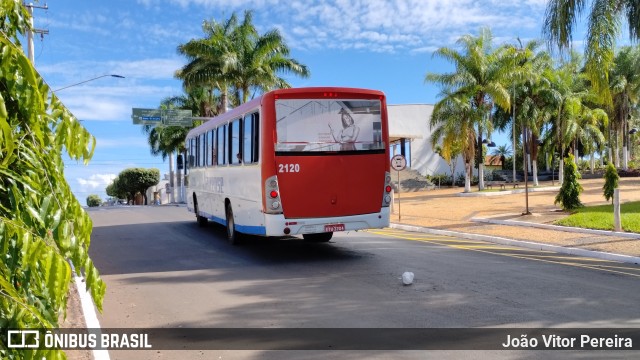 Auto Viação Jauense 2120 na cidade de Estrela d`Oeste, São Paulo, Brasil, por João Vitor Pereira. ID da foto: 11194523.