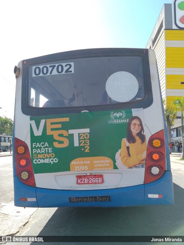 Empresa Fênix Transportes 00702 na cidade de Ananindeua, Pará, Brasil, por Jonas Miranda. Número da foto: #11193629.