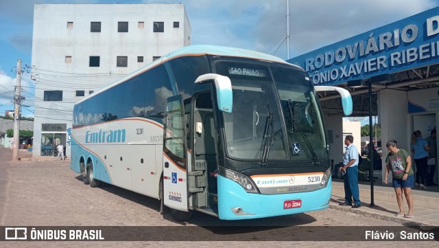 Emtram 5230 na cidade de Barra da Estiva, Bahia, Brasil, por Flávio  Santos. Número da foto: #11198425.