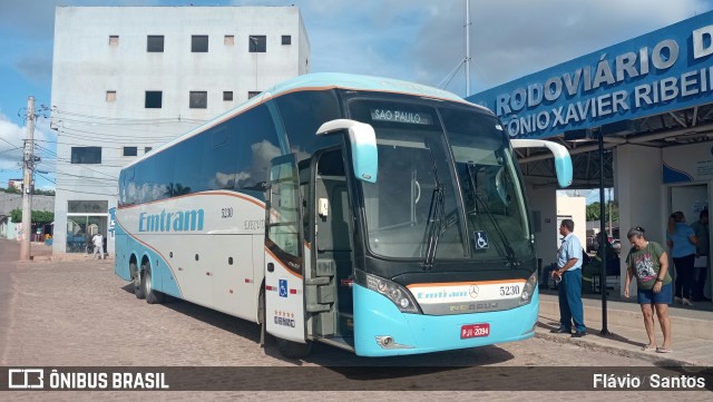 Emtram 5230 na cidade de Barra da Estiva, Bahia, Brasil, por Flávio  Santos. ID da foto: 11198425.