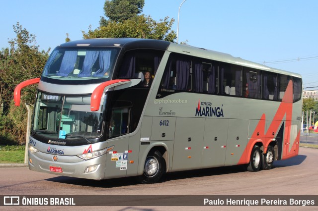 Expresso Maringá 6412 na cidade de Curitiba, Paraná, Brasil, por Paulo Henrique Pereira Borges. Número da foto: #11198122.