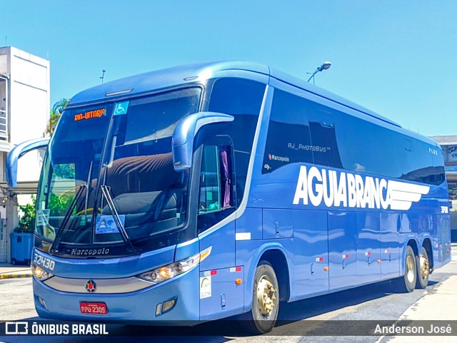 Viação Águia Branca 32430 na cidade de Rio de Janeiro, Rio de Janeiro, Brasil, por Anderson José. Número da foto: #11198418.