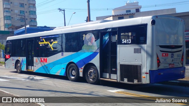 Next Mobilidade - ABC Sistema de Transporte 5413 na cidade de Santo André, São Paulo, Brasil, por Juliano Soares. Número da foto: #11197989.