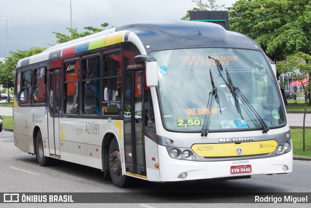 Translitorânea Turística A21091 na cidade de Rio de Janeiro, Rio de Janeiro, Brasil, por Rodrigo Miguel. ID da foto: 11197913.