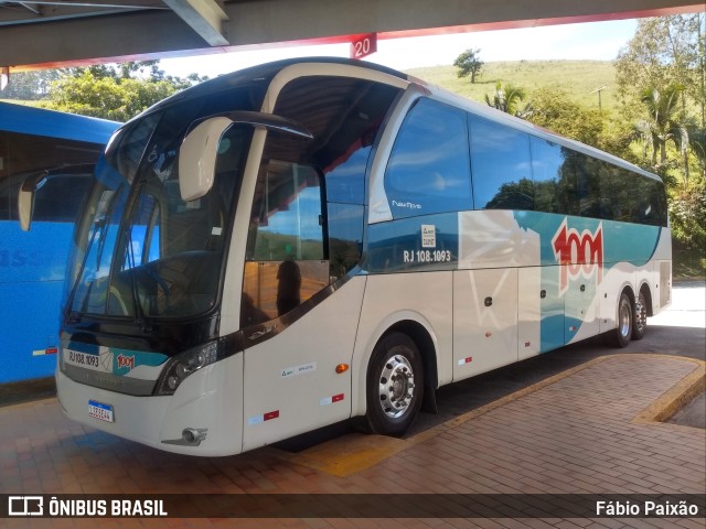 Auto Viação 1001 RJ 108.1093 na cidade de Queluz, São Paulo, Brasil, por Fábio Paixão. ID da foto: 11197995.