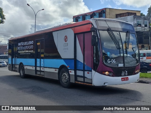 CCR Metrô Bahia G-06 na cidade de Simões Filho, Bahia, Brasil, por André Pietro  Lima da Silva. ID da foto: 11196625.