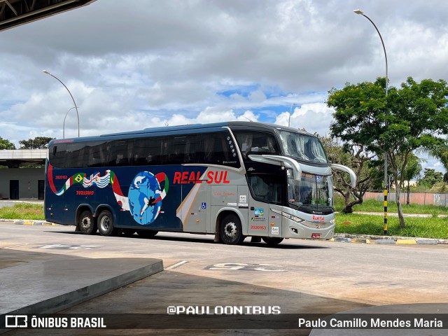 Real Sul Turismo 2020163 na cidade de Brasília, Distrito Federal, Brasil, por Paulo Camillo Mendes Maria. ID da foto: 11198319.