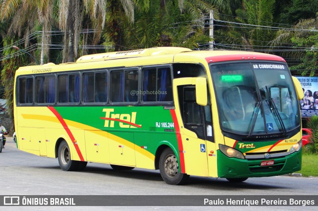 TREL - Transturismo Rei RJ 165.244 na cidade de Duque de Caxias, Rio de Janeiro, Brasil, por Paulo Henrique Pereira Borges. Número da foto: #11198166.