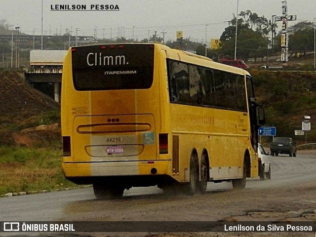 Viação Itapemirim 44219 na cidade de Caruaru, Pernambuco, Brasil, por Lenilson da Silva Pessoa. Número da foto: #11200631.