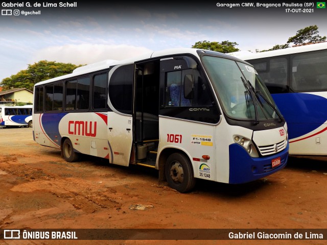 CMW Transportes 1061 na cidade de Bragança Paulista, São Paulo, Brasil, por Gabriel Giacomin de Lima. Número da foto: #11199283.