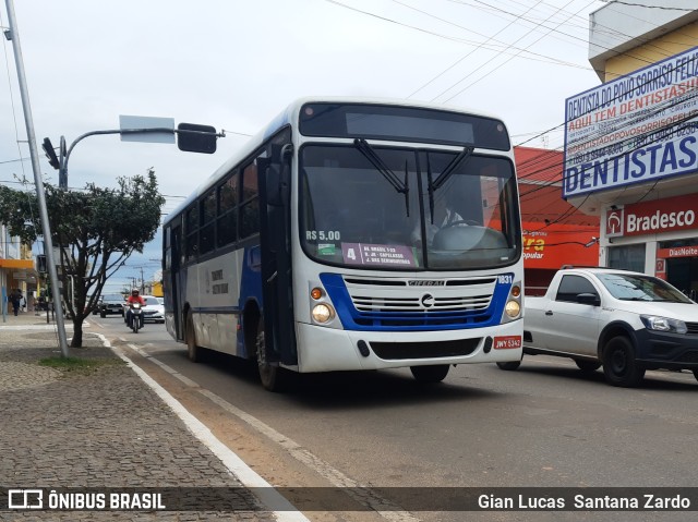 Transvida Transporte Coletivo 1831 na cidade de Ji-Paraná, Rondônia, Brasil, por Gian Lucas  Santana Zardo. Número da foto: #11198678.