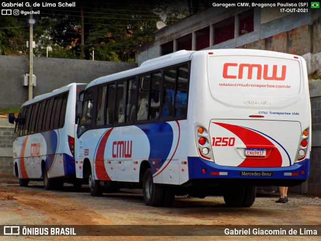 CMW Transportes 1250 na cidade de Bragança Paulista, São Paulo, Brasil, por Gabriel Giacomin de Lima. Número da foto: #11199281.