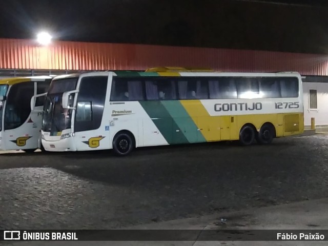 Empresa Gontijo de Transportes 12725 na cidade de João Monlevade, Minas Gerais, Brasil, por Fábio Paixão. ID da foto: 11199094.