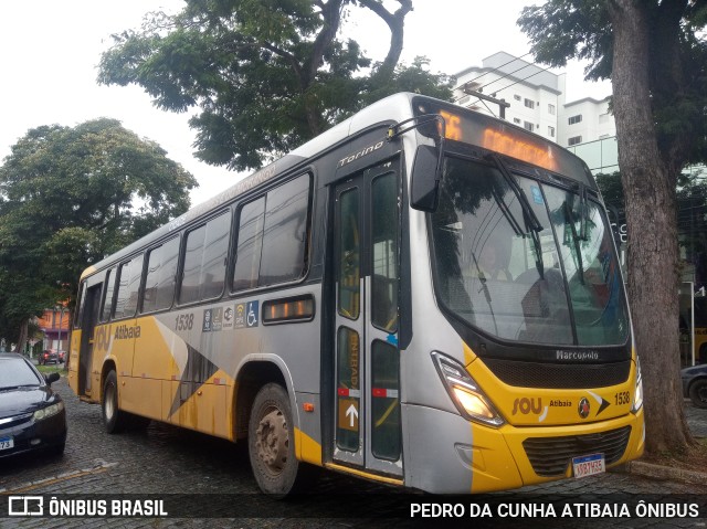 Sancetur - Sou Atibaia 1538 na cidade de Atibaia, São Paulo, Brasil, por PEDRO DA CUNHA ATIBAIA ÔNIBUS. ID da foto: 11198725.