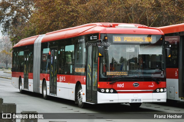 Metbus SPHF15 na cidade de Santiago, Santiago, Metropolitana de Santiago, Chile, por Franz Hecher. Número da foto: #11199922.