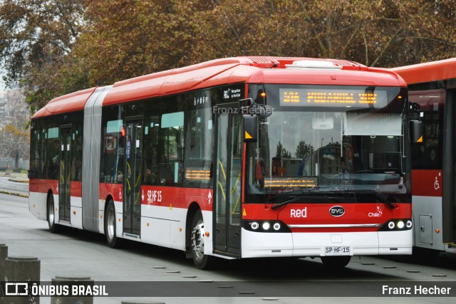 Metbus SPHF15 na cidade de Santiago, Santiago, Metropolitana de Santiago, Chile, por Franz Hecher. ID da foto: 11199922.