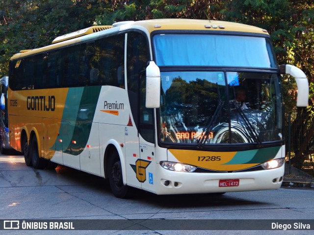 Empresa Gontijo de Transportes 17285 na cidade de São Paulo, São Paulo, Brasil, por Diego Silva. ID da foto: 11198578.