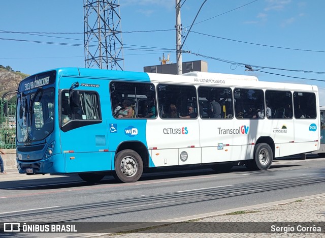 Unimar Transportes 24235 na cidade de Vitória, Espírito Santo, Brasil, por Sergio Corrêa. ID da foto: 11198621.