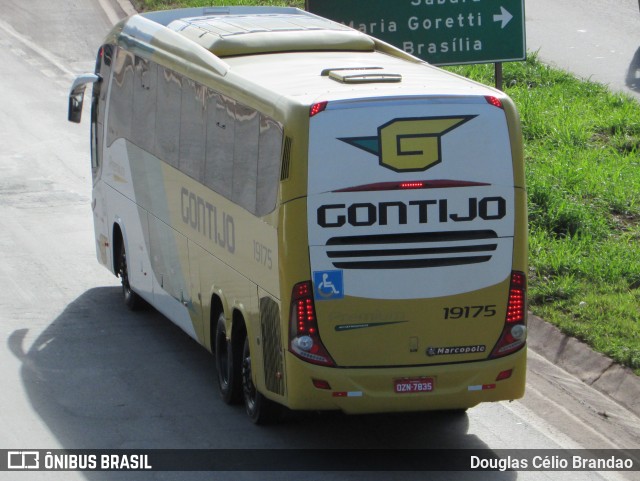 Empresa Gontijo de Transportes 19175 na cidade de Belo Horizonte, Minas Gerais, Brasil, por Douglas Célio Brandao. ID da foto: 11199961.