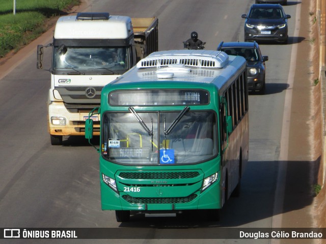 OT Trans - Ótima Salvador Transportes 21416 na cidade de Belo Horizonte, Minas Gerais, Brasil, por Douglas Célio Brandao. Número da foto: #11199945.