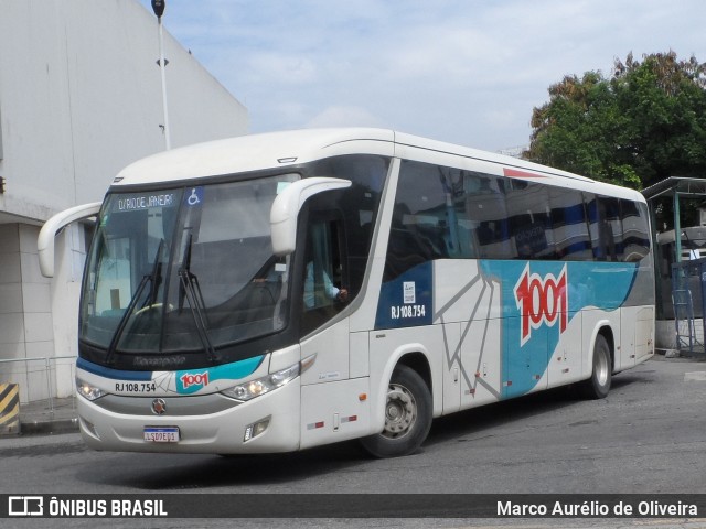 Auto Viação 1001 RJ 108.754 na cidade de Rio de Janeiro, Rio de Janeiro, Brasil, por Marco Aurélio de Oliveira. Número da foto: #11200856.