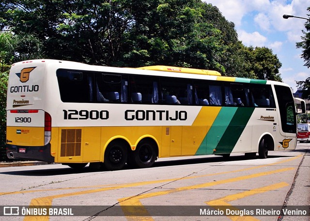 Empresa Gontijo de Transportes 12900 na cidade de São Paulo, São Paulo, Brasil, por Márcio Douglas Ribeiro Venino. ID da foto: 11202327.