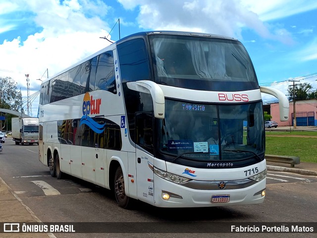 EPTur Turismo 7715 na cidade de Vitória da Conquista, Bahia, Brasil, por Fabrício Portella Matos. Número da foto: #11200858.