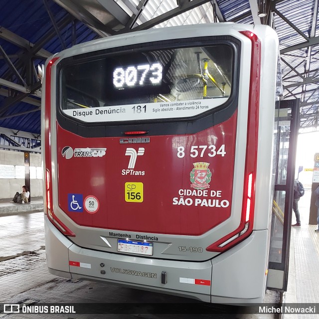 Auto Viação Transcap >> Auto Bless Transportes 8 5734 na cidade de São Paulo, São Paulo, Brasil, por Michel Nowacki. Número da foto: #11201567.