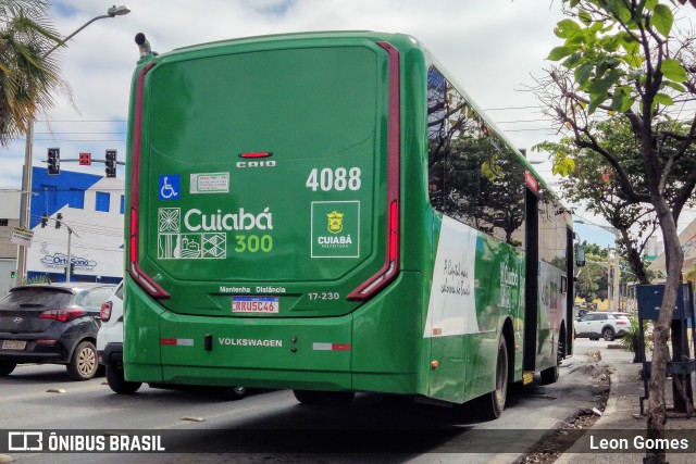 Integração Transportes 4088 na cidade de Cuiabá, Mato Grosso, Brasil, por Leon Gomes. Número da foto: #11203647.