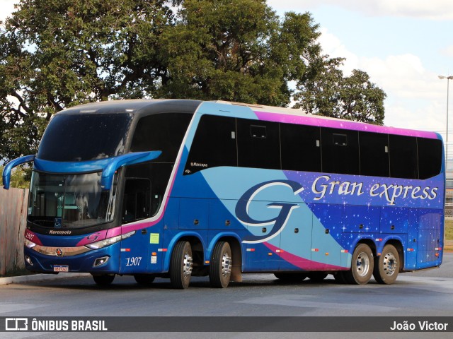 Gran Express 1907 na cidade de Brasília, Distrito Federal, Brasil, por João Victor. ID da foto: 11204247.