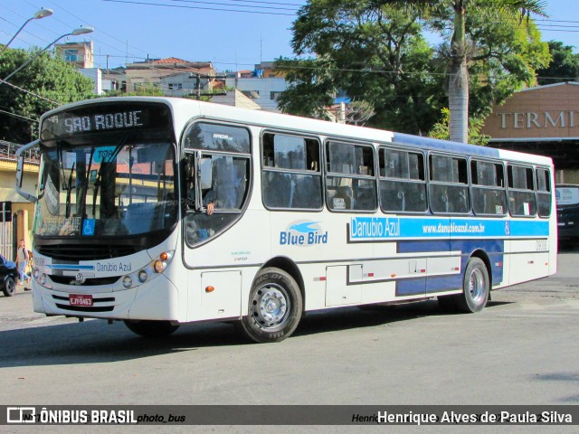 VIDA - Viação Danúbio Azul 09008 na cidade de São Roque, São Paulo, Brasil, por Henrique Alves de Paula Silva. ID da foto: 11203856.