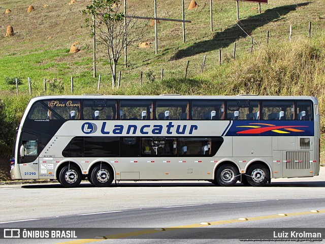 Lancatur Transporte e Turismo 21290 na cidade de Aparecida, São Paulo, Brasil, por Luiz Krolman. Número da foto: #11203486.