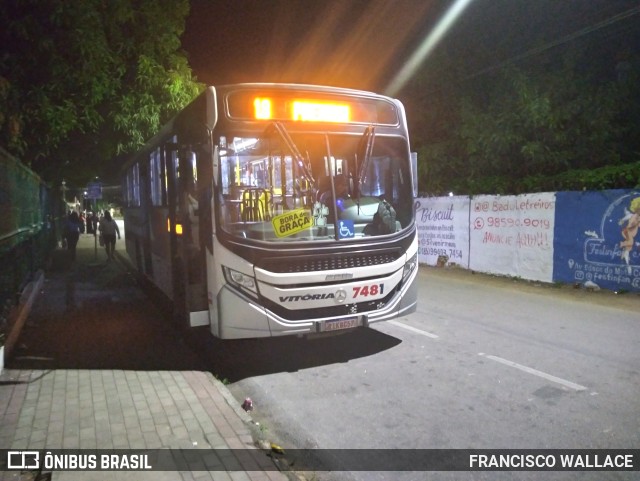 Vitória 7481 na cidade de Caucaia, Ceará, Brasil, por FRANCISCO WALLACE. Número da foto: #11205098.
