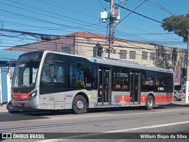 Express Transportes Urbanos Ltda 4 8842 na cidade de São Paulo, São Paulo, Brasil, por William Bispo da Silva. Número da foto: #11202856.