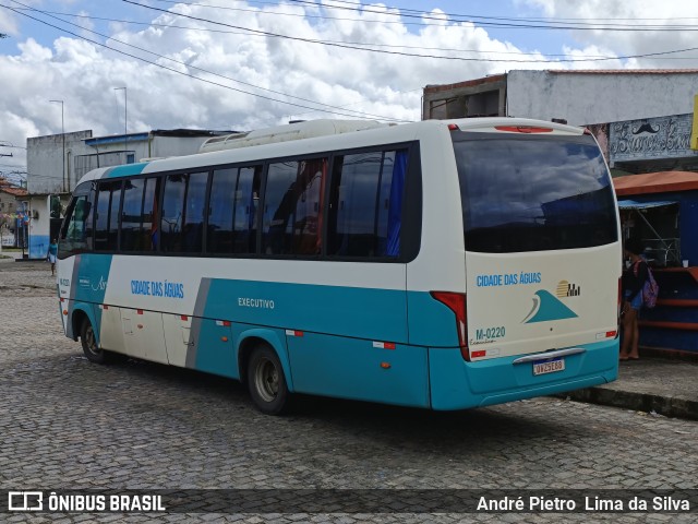 Viação Cidade das Águas M-0220 na cidade de Dias d`Ávila, Bahia, Brasil, por André Pietro  Lima da Silva. ID da foto: 11202951.