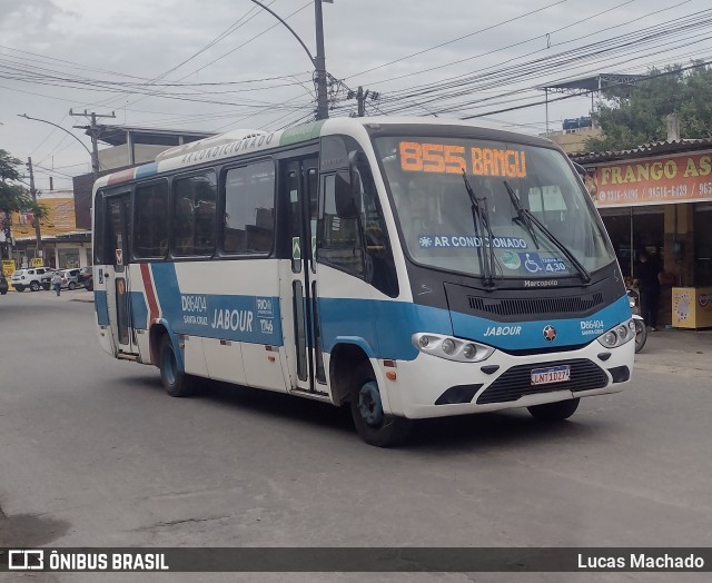Auto Viação Jabour D86404 na cidade de Rio de Janeiro, Rio de Janeiro, Brasil, por Lucas Machado. Número da foto: #11202997.