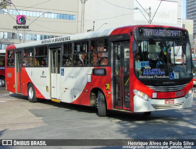 Expresso CampiBus 2327 na cidade de Campinas, São Paulo, Brasil, por Henrique Alves de Paula Silva. Número da foto: #11207104.