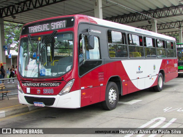 Expresso CampiBus 2398 na cidade de Campinas, São Paulo, Brasil, por Henrique Alves de Paula Silva. Número da foto: #11207107.