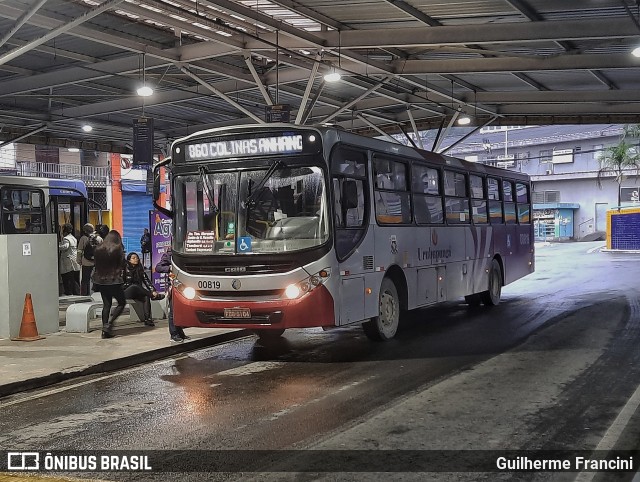 Auto Viação Urubupungá 00819 na cidade de Santana de Parnaíba, São Paulo, Brasil, por Guilherme Francini. ID da foto: 11205996.