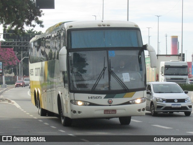 Empresa Gontijo de Transportes 14505 na cidade de São Paulo, São Paulo, Brasil, por Gabriel Brunhara. ID da foto: 11206909.