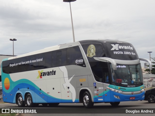 Viação Xavante 18200 na cidade de Goiânia, Goiás, Brasil, por Douglas Andrez. Número da foto: #11207363.
