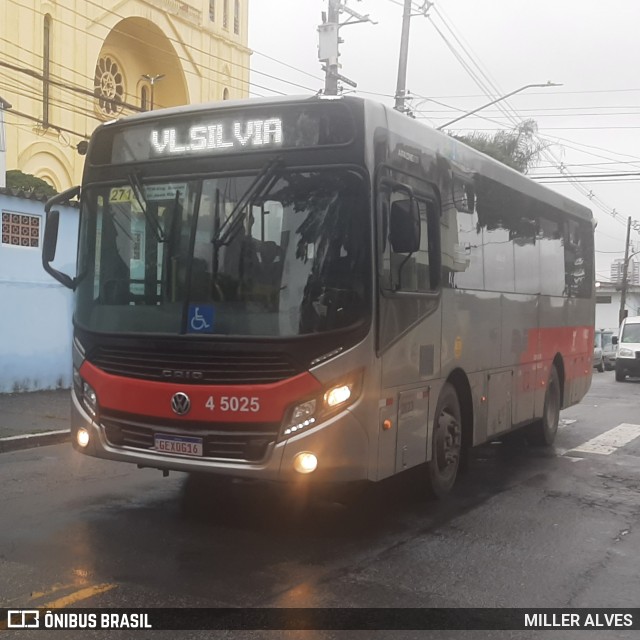 Allibus Transportes 4 5025 na cidade de São Paulo, São Paulo, Brasil, por MILLER ALVES. ID da foto: 11205335.