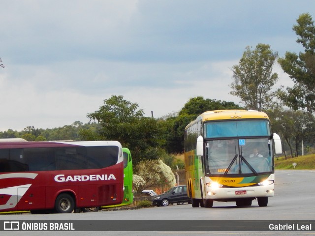 Empresa Gontijo de Transportes 17020 na cidade de Formiga, Minas Gerais, Brasil, por Gabriel Leal. ID da foto: 11208055.