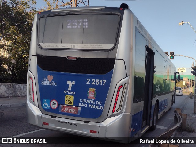 Sambaíba Transportes Urbanos 2 2517 na cidade de São Paulo, São Paulo, Brasil, por Rafael Lopes de Oliveira. Número da foto: #11205581.