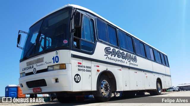 Cassana Transportes e Turismo 10 na cidade de Rio Grande, Rio Grande do Sul, Brasil, por Felipe Alves. Número da foto: #11208152.