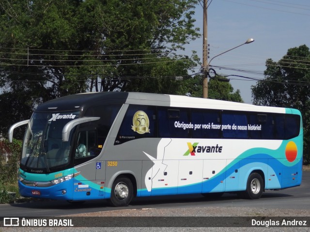 Viação Xavante 3250 na cidade de Cuiabá, Mato Grosso, Brasil, por Douglas Andrez. Número da foto: #11207437.
