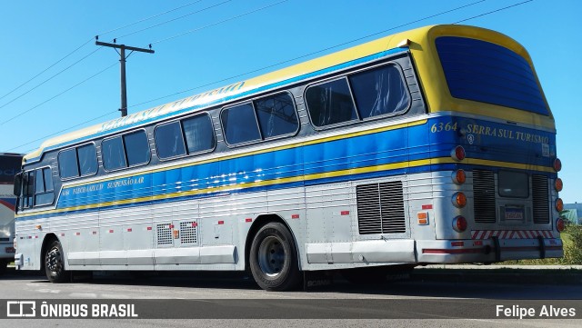 Serra Sul Turismo 6364 na cidade de Pelotas, Rio Grande do Sul, Brasil, por Felipe Alves. Número da foto: #11206553.