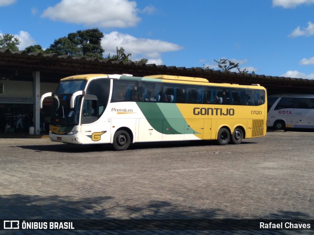 Empresa Gontijo de Transportes 17120 na cidade de Vitória da Conquista, Bahia, Brasil, por Rafael Chaves. Número da foto: #11205761.