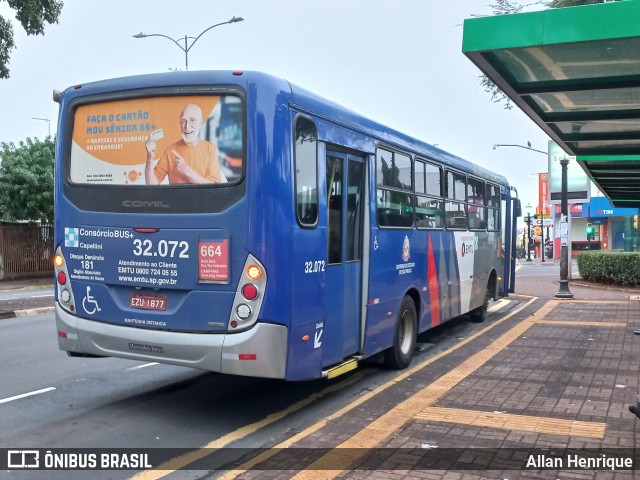 Transportes Capellini 32.072 na cidade de Paulínia, São Paulo, Brasil, por Allan Henrique. Número da foto: #11205599.
